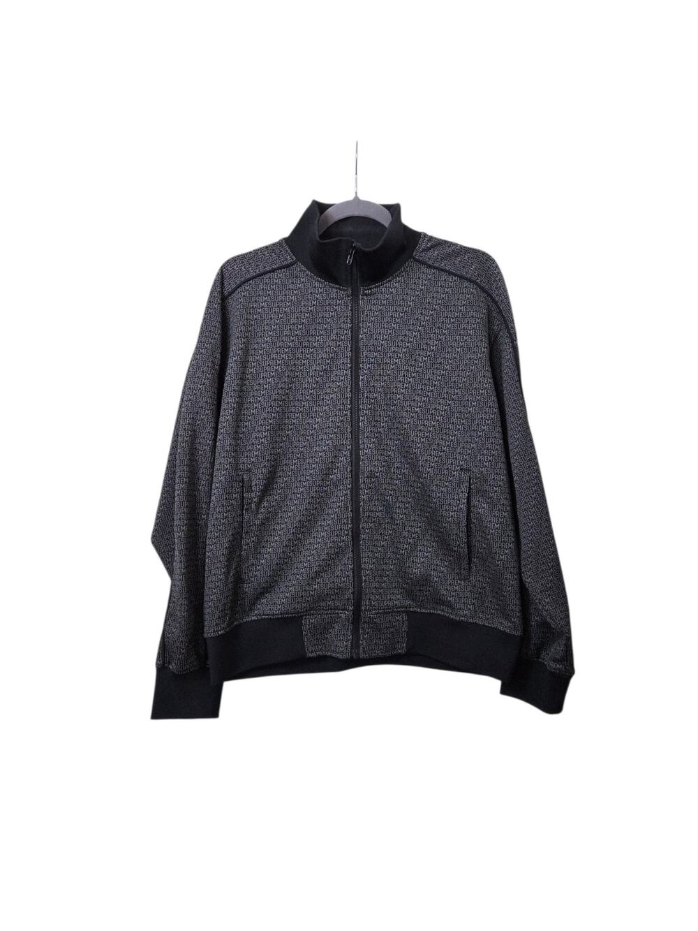 Supreme Repeat All-Over Logo Lightweight Track Jacket, Men's Medium
